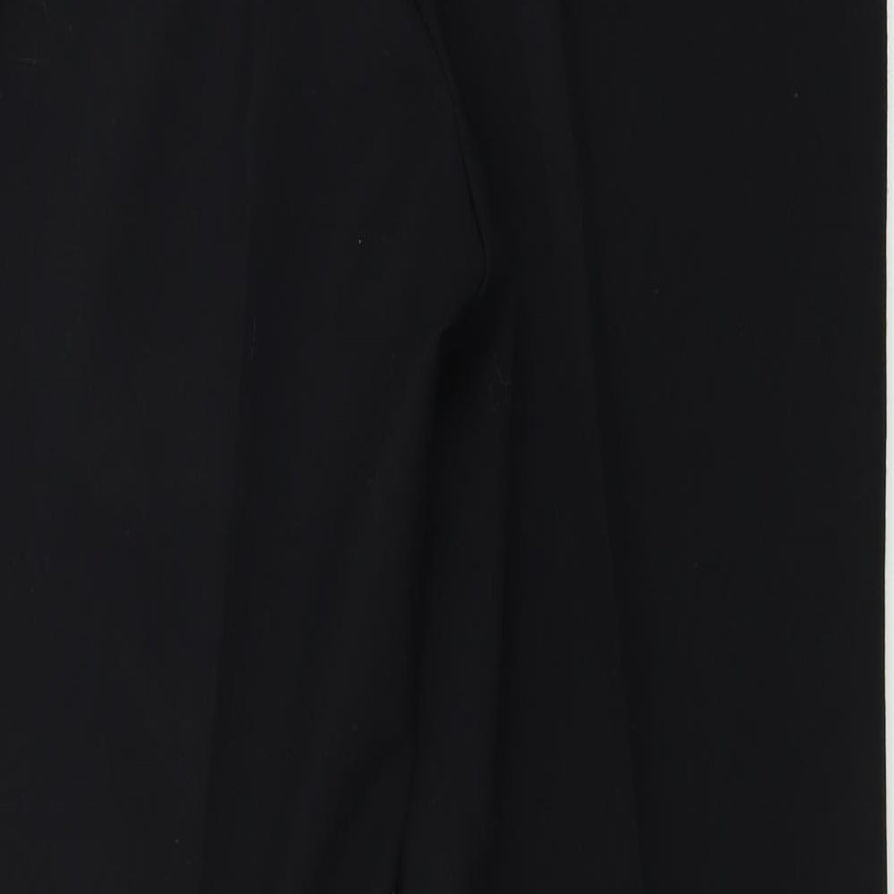 Marks and Spencer Womens Black Trousers Size 14 L30 in
