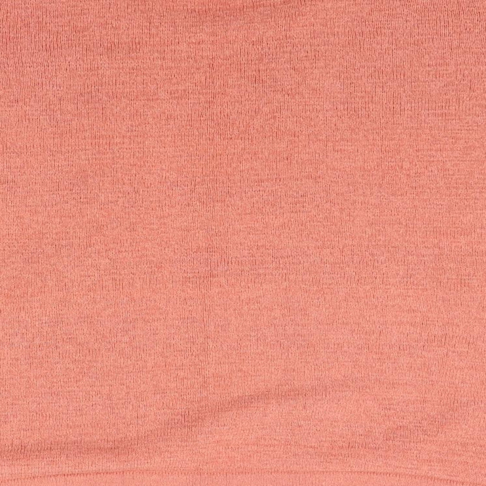 bm Collection Womens Orange Striped Pullover Jumper Size XL