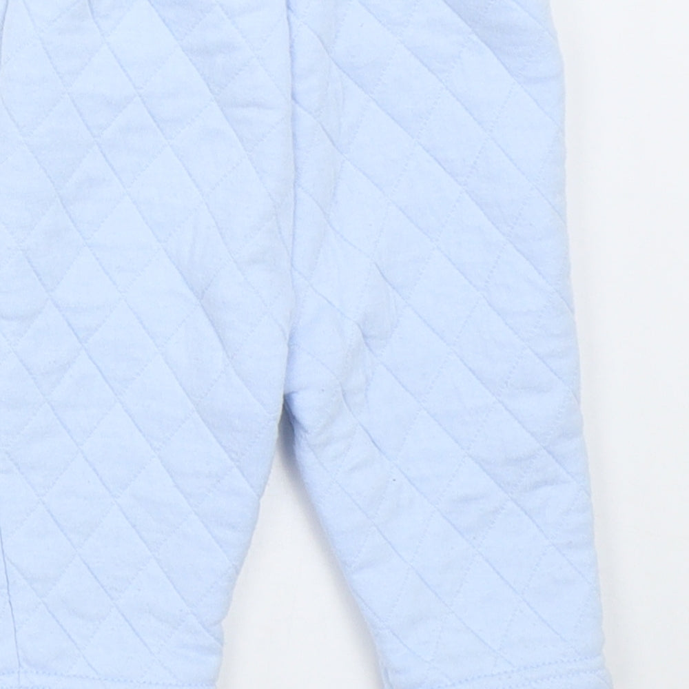 My Little Chick Girls Blue Capri Trousers Size 3-6 Months