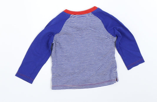 TU Boys Blue Basic T-Shirt Size 3-6 Months