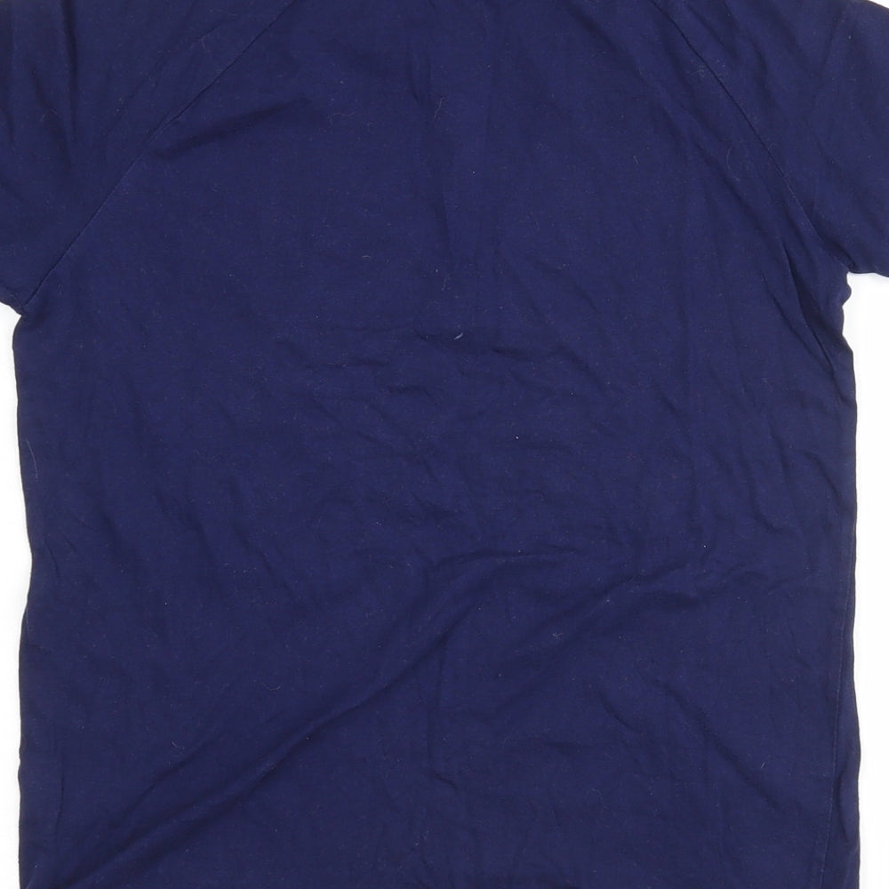 Preworn Boys Blue Basic T-Shirt Size 12 Years