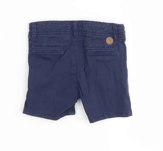 Mayoral Boys Blue Cropped Trousers Size 36 Months
