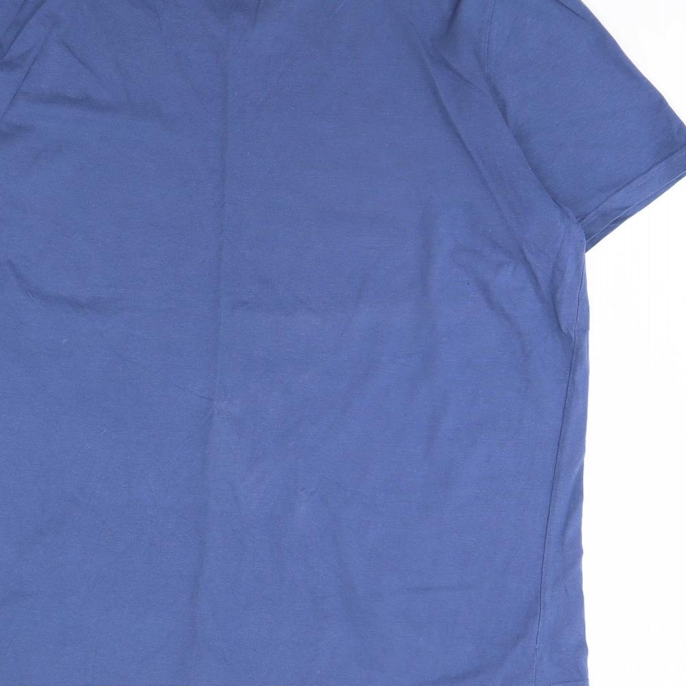 OVS Womens Blue Basic T-Shirt Size L