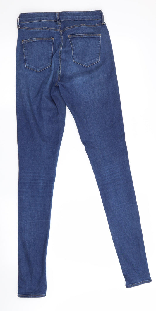 Topman Mens Blue Skinny Jeans Size 26 in L32 in