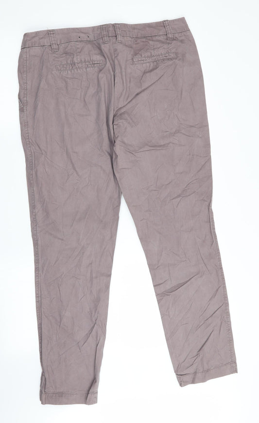 Colours of The World Womens Brown Trousers Size 14 L30 in