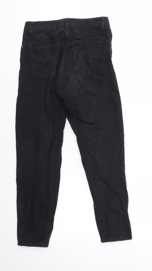 INS DILVIN Womens Black Straight Jeans Size 6 L26 in