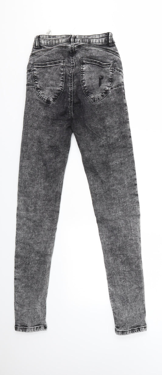 TALLY WEiJL Womens Grey Jegging Jeans Size 6 L27 in