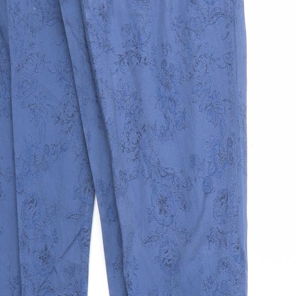 FLG Womens Multicoloured Trousers Size 10 L33 in