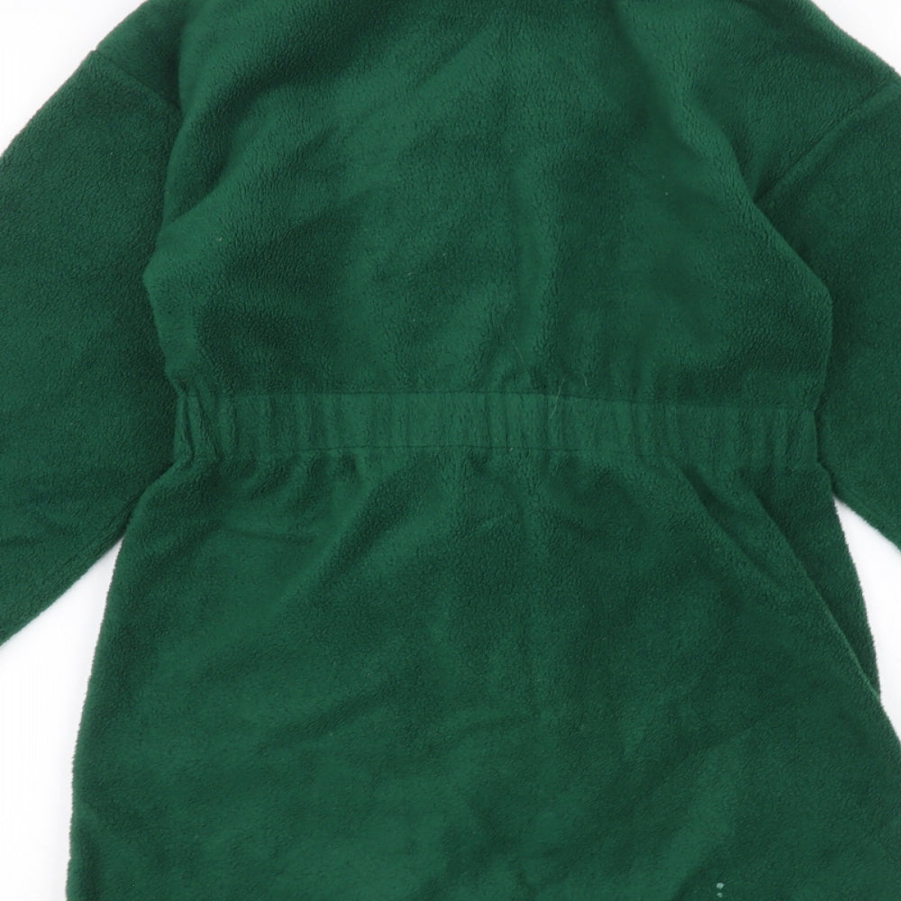 Marks and Spencer Girls Green Solid Cami Robe Size 7-8 Years
