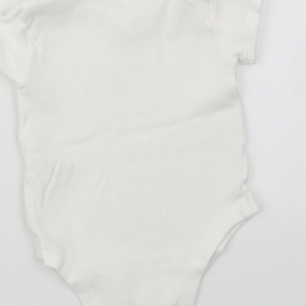 Matalan Girls White Babygrow One-Piece Size 3-6 Months