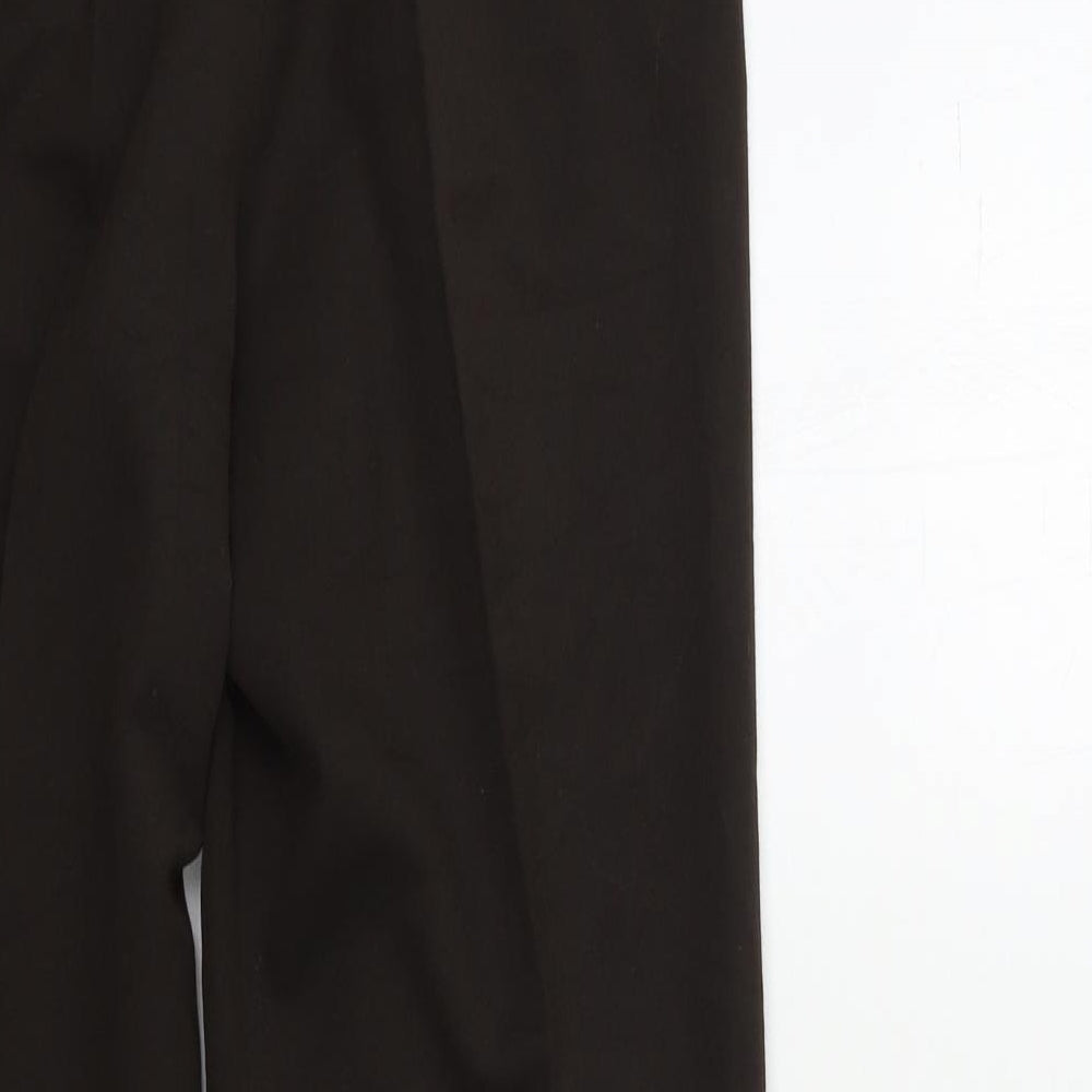 Preworn Womens Brown Trousers Size 32 in L27 in