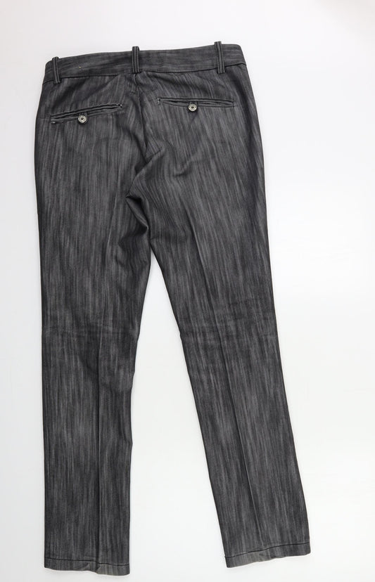 House Denim Womens Grey Denim Straight Jeans Size 32 in L32 in