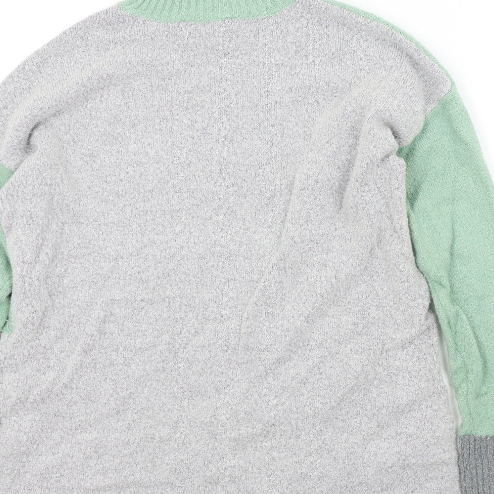 Oasis Womens Green Pullover Jumper Size XS
