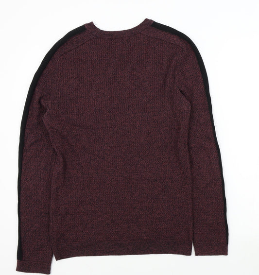 River Island Mens Purple Pullover Jumper Size M
