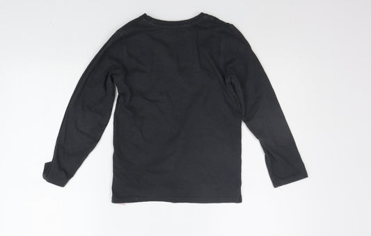 NEXT Boys Grey Basic T-Shirt Size 7 Years