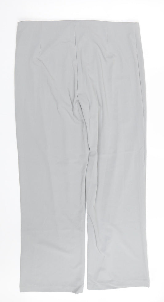 Bentley Womens Grey Trousers Size 18 L29 in