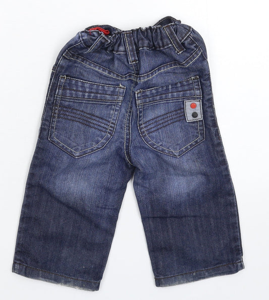 Cherokee Baby Blue Denim Capri Jeans Size 12-18 Months