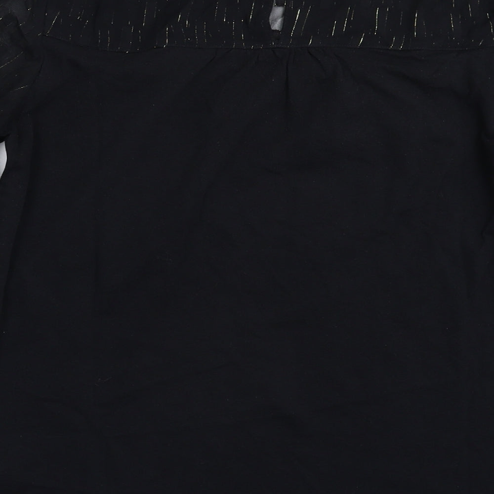 NEXT Womens Black Pullover Jumper Size 6