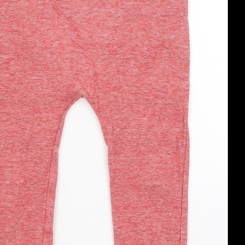 Fred & Flo Baby Red Capri Trousers Size 9-12 Months