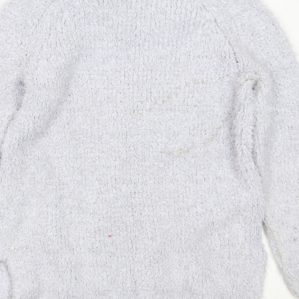 F&F Womens White Pullover Jumper Size 10