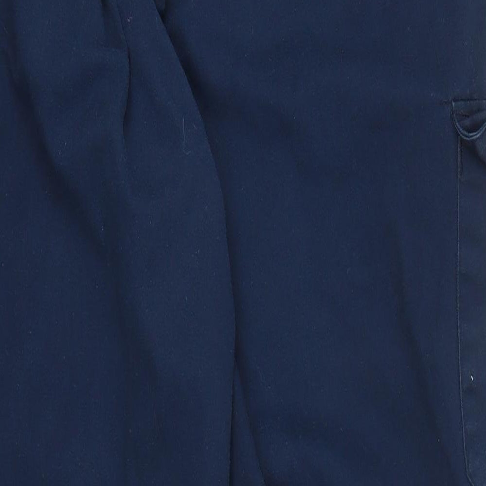 Black Knight Mens Blue Carpenter Trousers Size 37 in L28 in