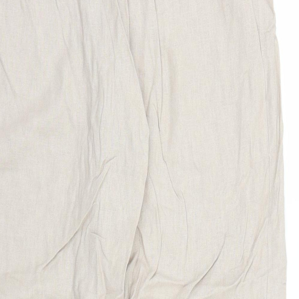 Evie Womens Beige Trousers Size 18 L25 in