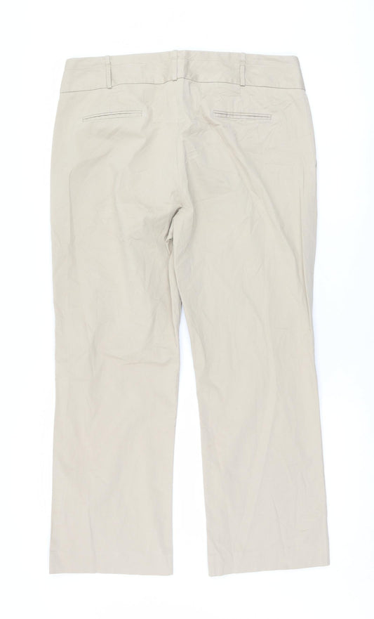 latina Womens Beige Trousers Size 42 L26.5 in
