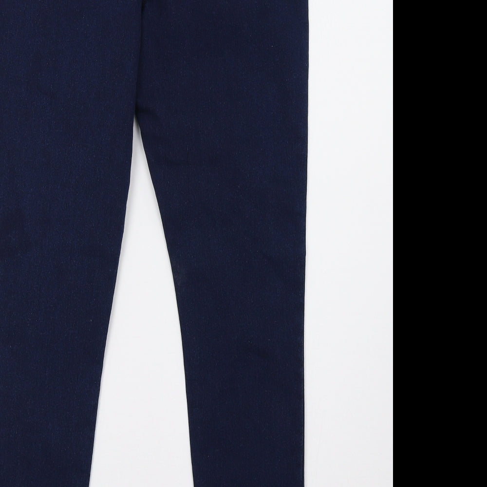 Studio Womens Blue Denim Jegging Trousers Size 10 L28 in