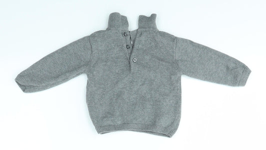 Matalan Baby Grey Pullover Jumper Size 3-6 Months
