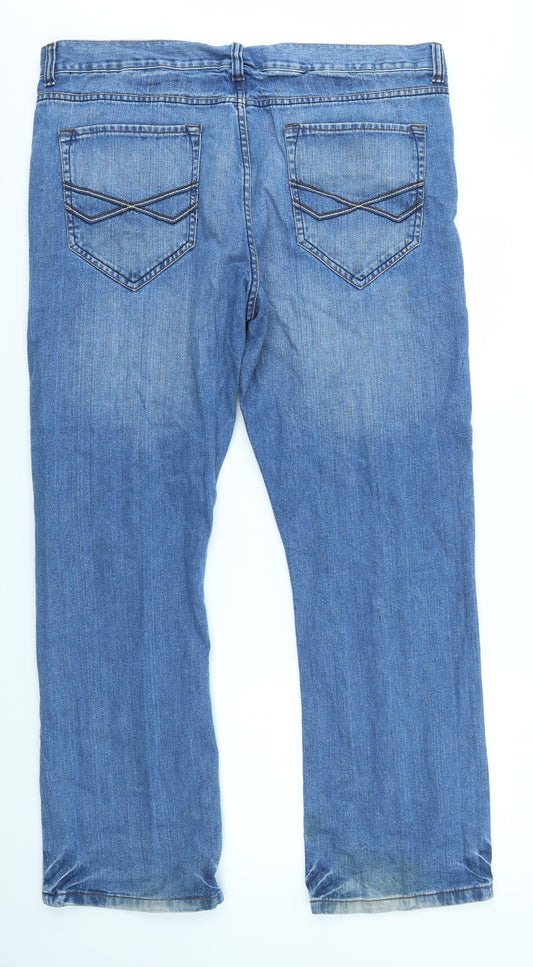 Grabal Alok Womens Blue Bootcut Jeans Size 40 in L30 in