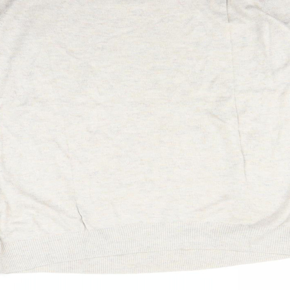 H&M Womens Beige Pullover Jumper Size M