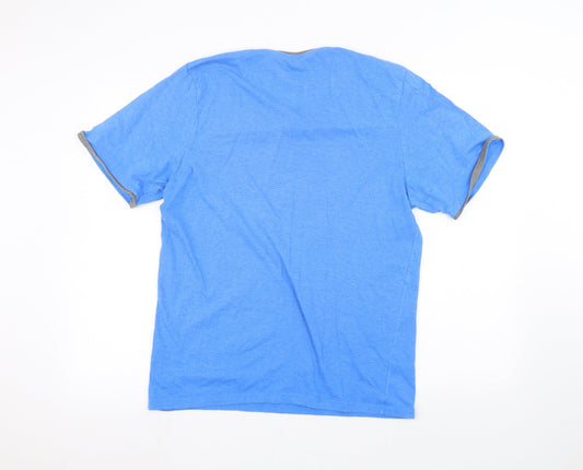 Essential Mens Blue T-Shirt Size M