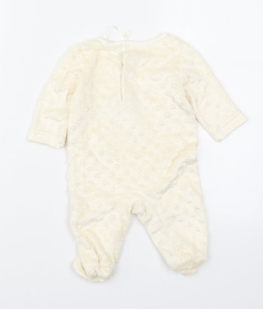 Rock a Bye Baby Boutique Baby Beige Solid Cami One Piece Size 0-3 Months - Bear