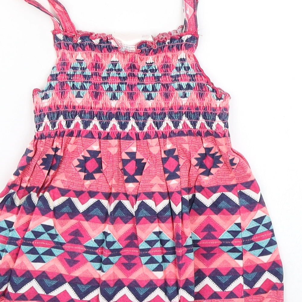 E-vie Angel Girls Pink Argyle/Diamond Basic Tank Size 5 Years