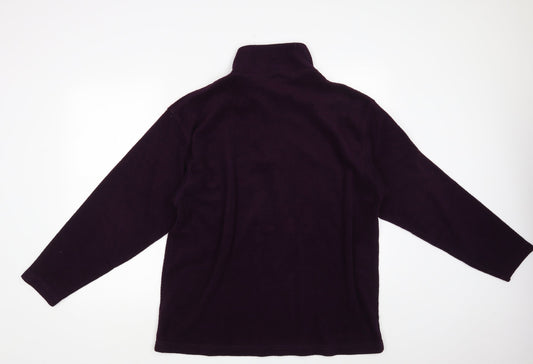 Conspiracy Sport Mens Purple Pullover Jumper Size L