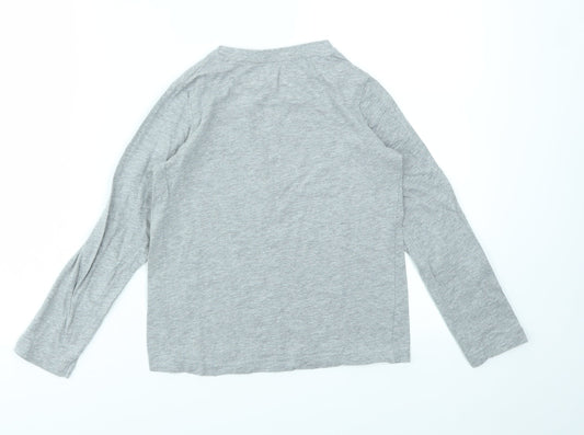 Primark Boys Grey Basic T-Shirt Size 8-9 Years
