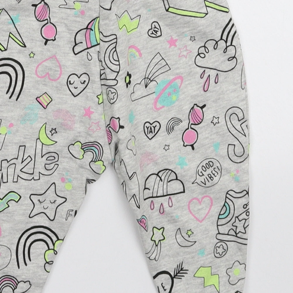 TU Baby Grey Sweatpants Trousers Size 9-12 Months