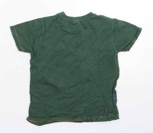 NEXT Boys Green Basic T-Shirt Size 5-6 Years