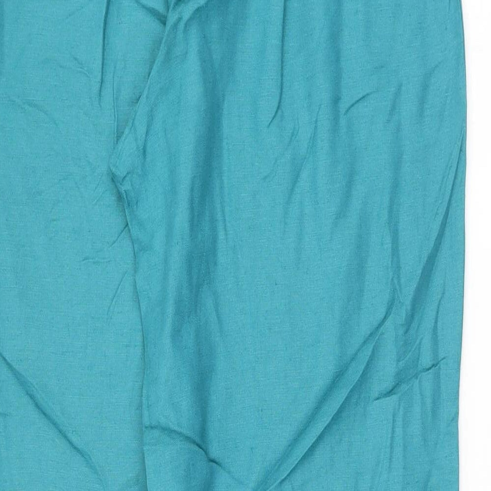 Joanna Hope Womens Blue Trousers Size 14 L29 in