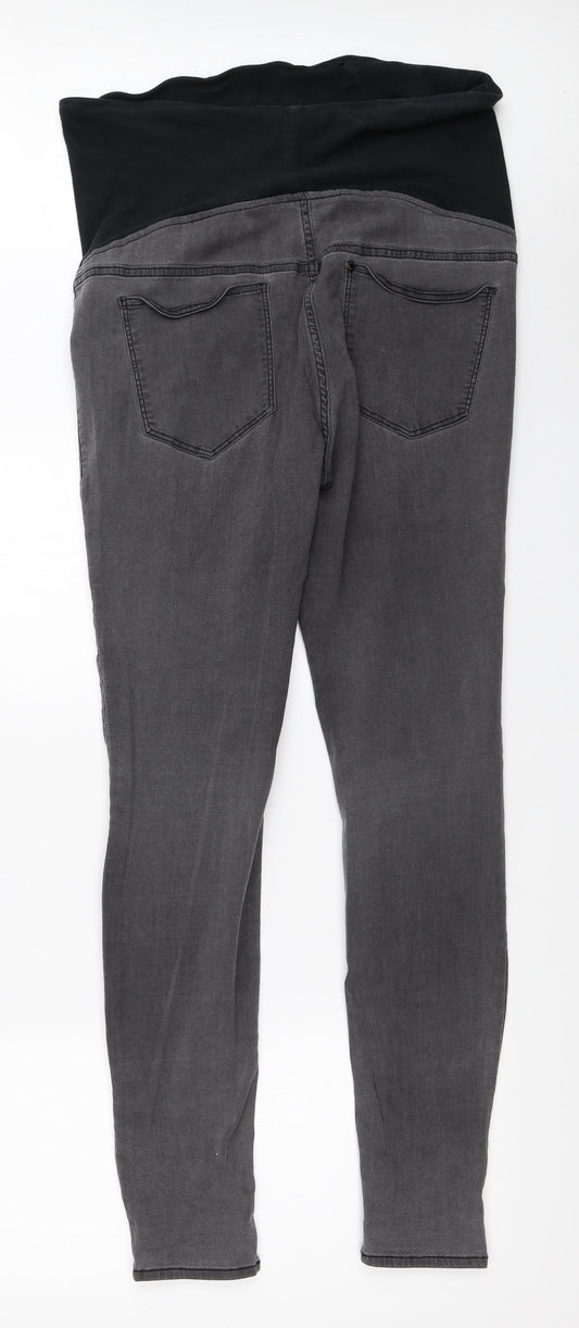 H&M Womens Grey Jegging Jeans Size 44 L30 in
