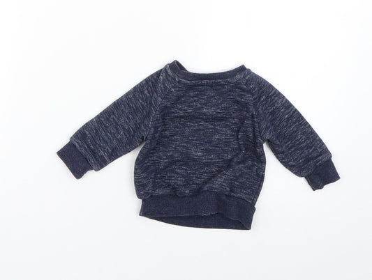 Primark Baby Blue Pullover Jumper Size 0-3 Months