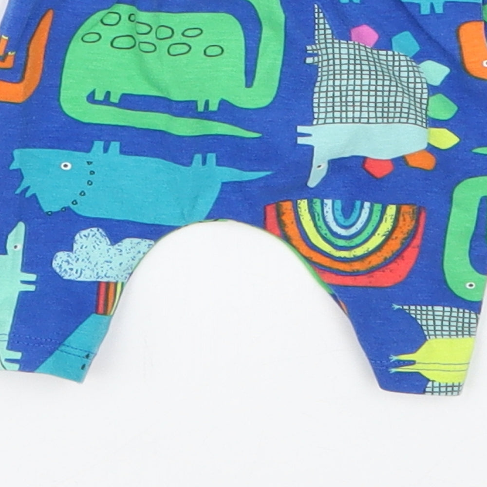 Brand and care label for Next Baby Multicoloured Geometric Cropped Leggings Size Newborn