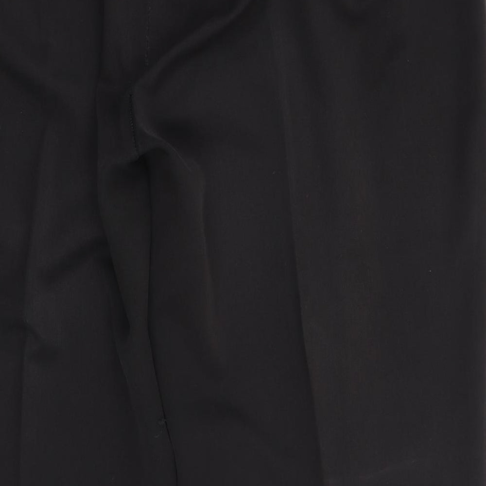 BM Womens Black Trousers Size 22 L30 in