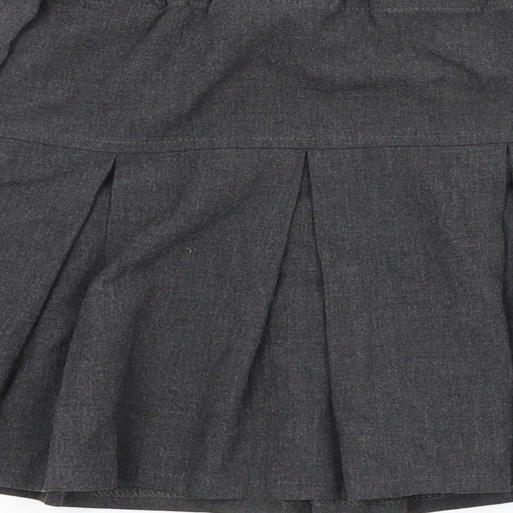 TU Girls Grey A-Line Skirt Size 5 Years - SCHOOL WEAR