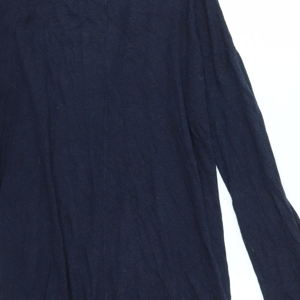 H&M Womens Blue Cardigan Jumper Size S
