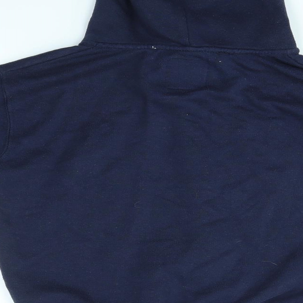 MALAIKA Girls Blue Full Zip Hoodie Size 13 Years