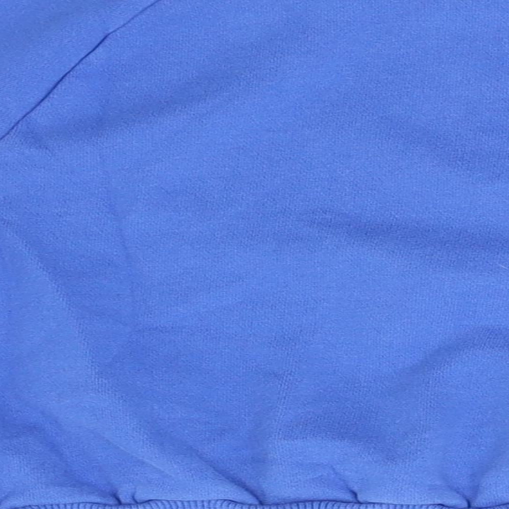 Brand and care label for Next Baby Blue jumper, size 18-24, Months
