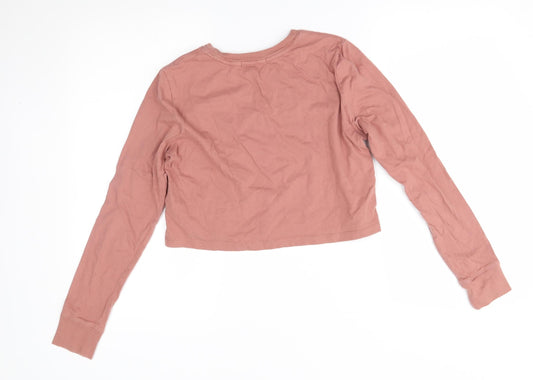 Forever21 Womens Pink Basic T-Shirt Size S