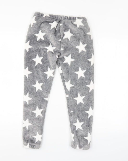 Love To Sleep Girls Grey Pyjama Pants Size 10-11 Years