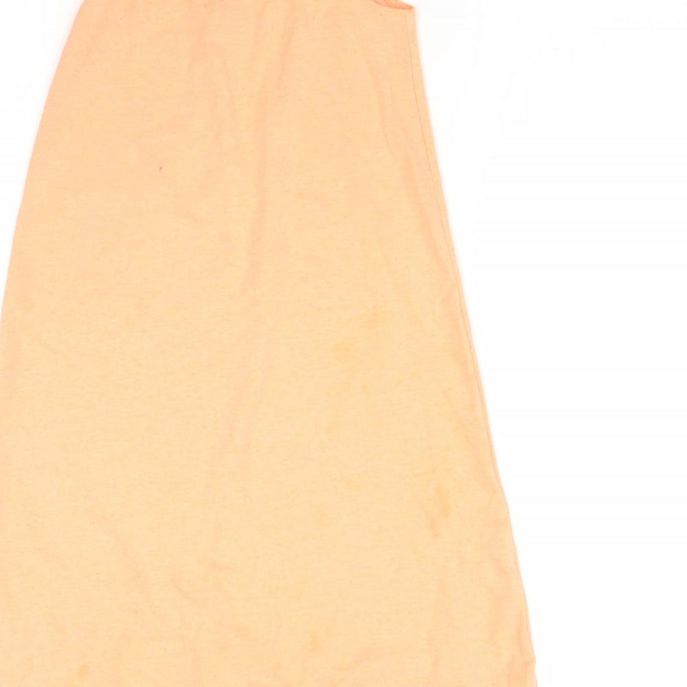George Girls Orange A-Line Size 8-9 Years